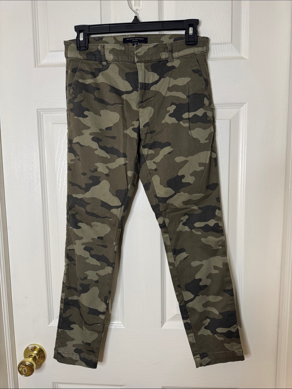 Banana Republic Camo Pants in Olive & Khaki